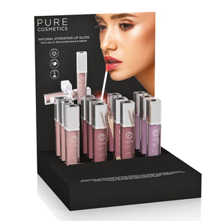 Lip Gloss with Light and Mirror Lanolin Hydrating non-sticky shimmer
