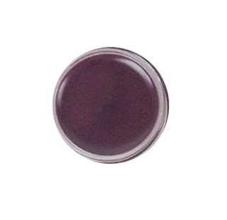 Close-up of Passion Pure Illumination Lip Gloss Tester Pot in small jar on white background with natural plum shine for dry lips - includes lanolin for moisturizing