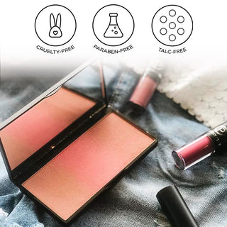 blush bronzer palette for cheeks makeup clean natural powder pink nude