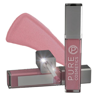 Lip Gloss hydrating long-lasting lighted mirror sparkly pink sheer