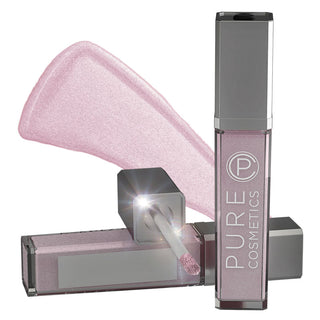 Lip Gloss hydrating long-lasting lighted mirror sparkly pink purple