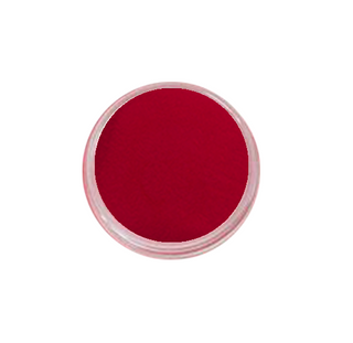 Close-up of Femme Fatale Lip Gloss Tester Pot in small jar on white background with natural plum shine for dry lips - includes lanolin for moisturizing 