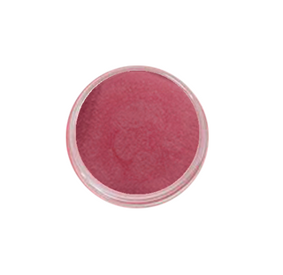 Close-up of On Pointe Pure Illumination Lip Gloss Tester Pot in small jar on white background with natural plum shine for dry lips - includes lanolin for moisturizing 