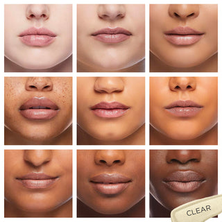 Clear Sheer Shimmer lip gloss Natural-based lanolin