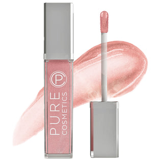 Pure Cosmetics Oopsy Daisy Swatch LED Light Up Lip Gloss & Mirror hydrating long-lasting moisture, non-sticky makeup for hydration